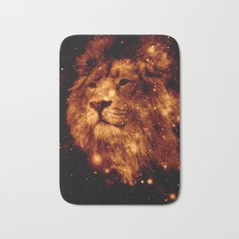 Cosmic Leo Lion Bath Mat