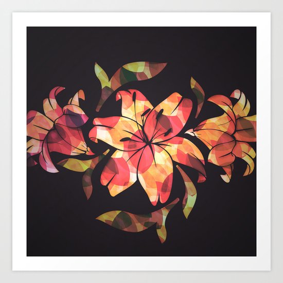 Lilium Art Print