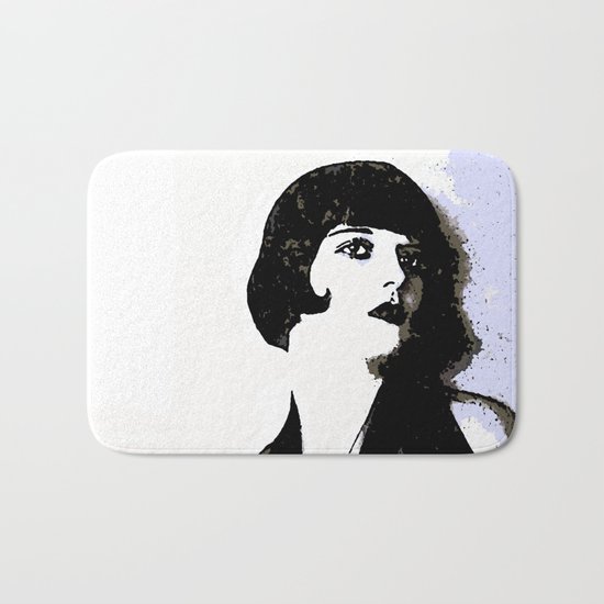 LOUISE BROOKS: MY LOVE IS ALL I HAVE TO GIVE Bath Mat