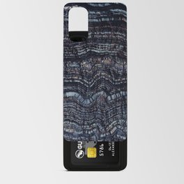 Mineral Texture - Dark Blue Android Card Case