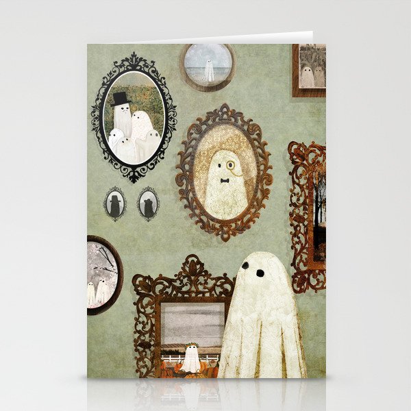 There's A Ghost in the Portrait Gallery Stationery Cards