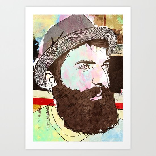Hipster Art Print