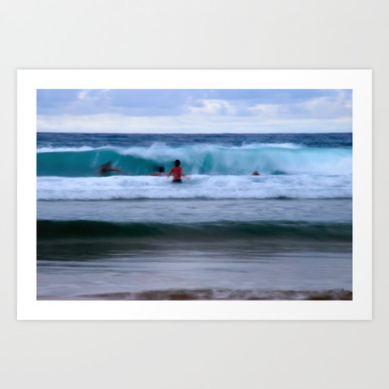enjoy the sea Art Print