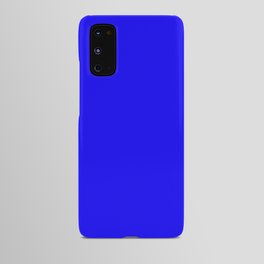 Curves in Yellow & Royal Blue ~ Royal Blue Android Case