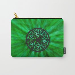 Celtic Knot Star Flower Carry-All Pouch