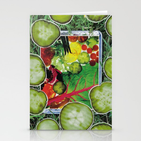 Green Stationery Cards
