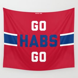Go Habs Go Wall Tapestry