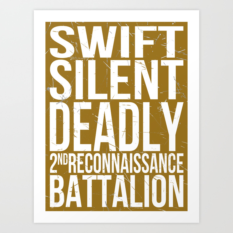 Swift Silent Deadly Art Print By Warwords Society6