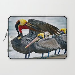 A Day at the Beach Laptop Sleeve