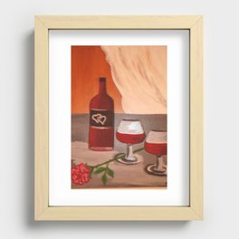 Just the two of US Recessed Framed Print