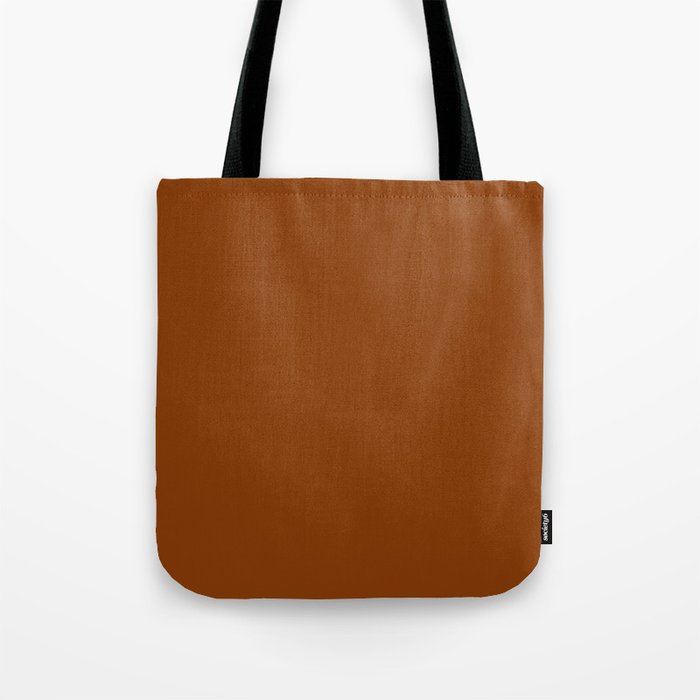 solid cognac // terracotta // reddish brown Tote Bag