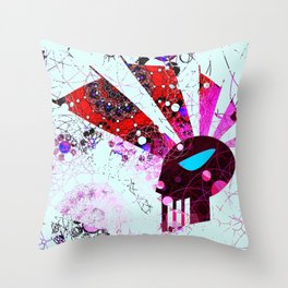 Punk 1 Throw Pillow