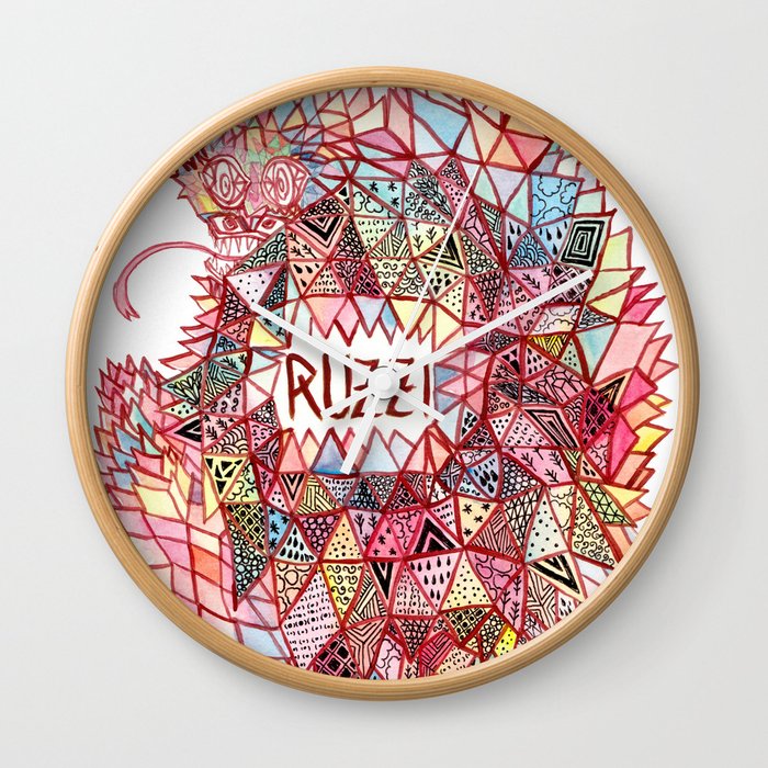 Ruzzi # 001 Wall Clock