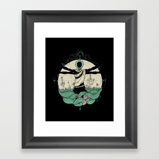 History of Space Framed Art Print