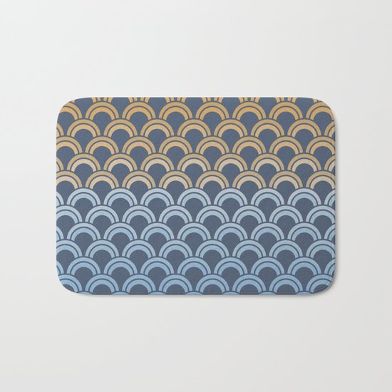 Fish Scale #1 Bath Mat