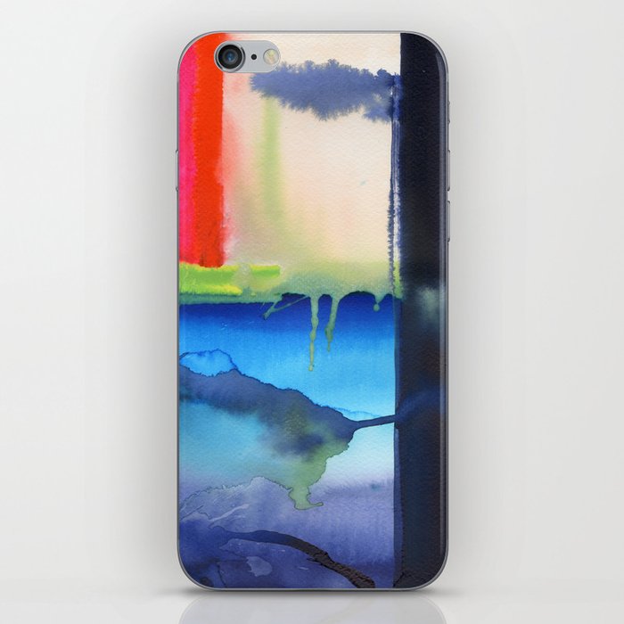 abstract lake iPhone Skin