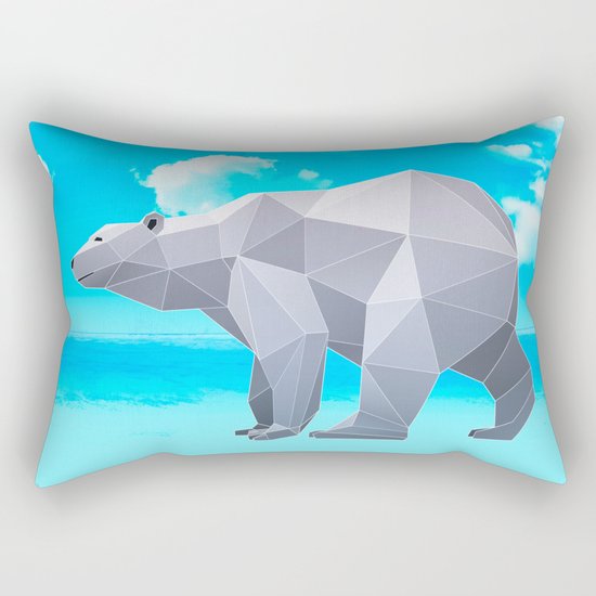 Polar Bear Rectangular Pillow