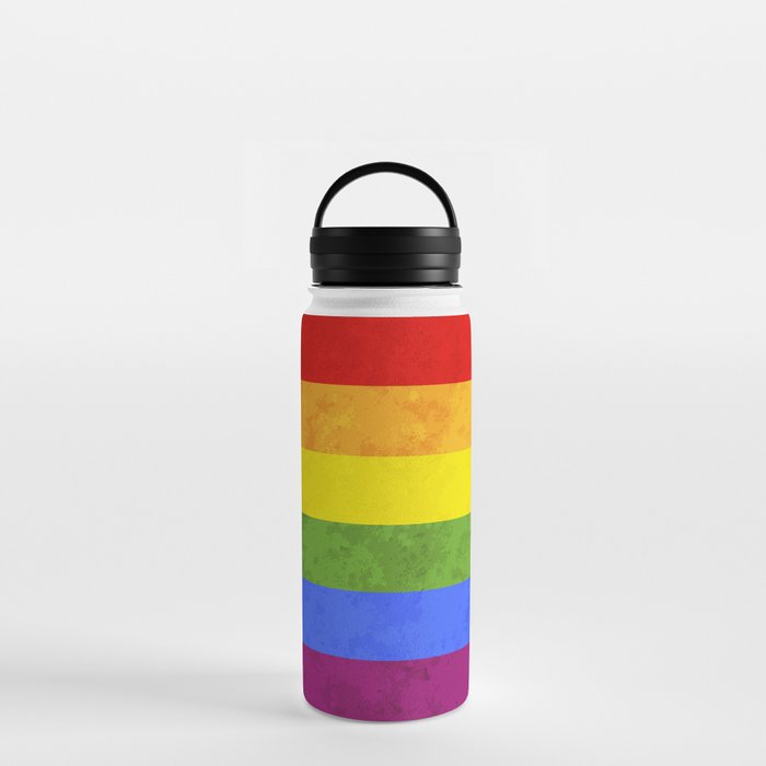 Rainbow flag Water Bottle