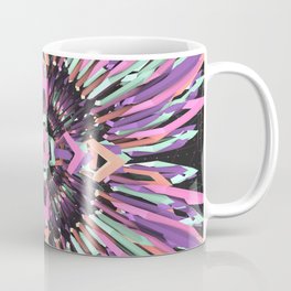 MNFLD Coffee Mug | Anime, Digital, Space, Abstract, Geometric, Intriguing, Mysterious, Alien, Warped, Vibrant 