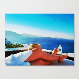 Aegean Sunrise Canvas Print