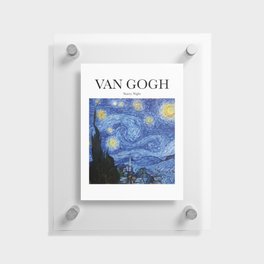 Van Gogh - Starry Night Floating Acrylic Print