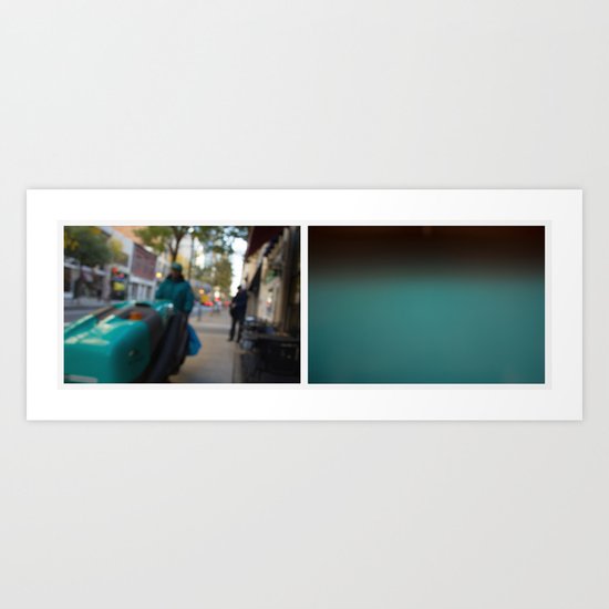 blistering Art Print