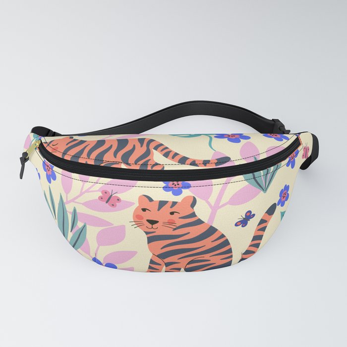 Tigers and Butterflies Fanny Pack