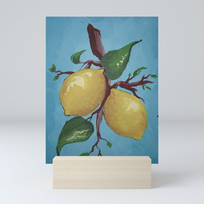 When Life Gives You Lemons Mini Art Print