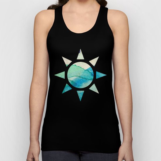 Pastel Color Splash 07 Unisex Tank Top