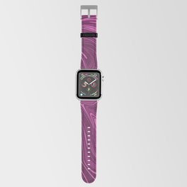 Purple and pink mix colors raster marble style abstract background Apple Watch Band