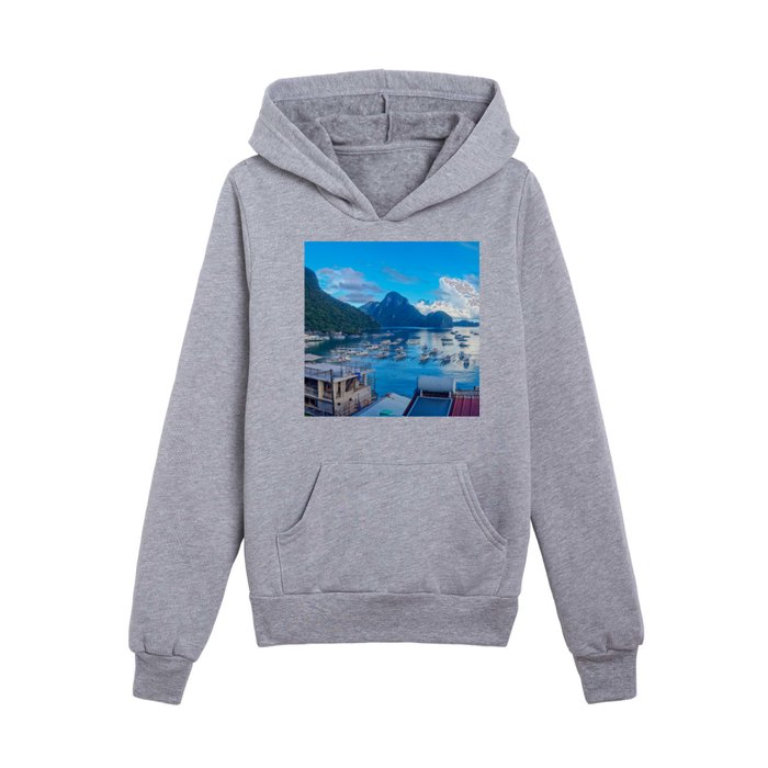 El Nido Beach Kids Pullover Hoodie