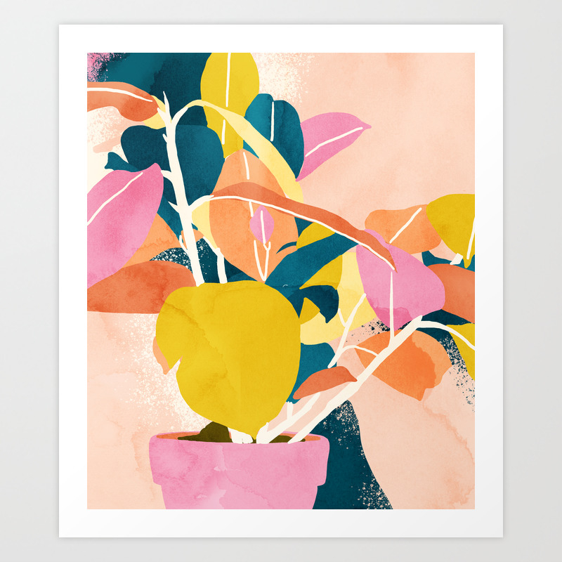 Nature Always Wears The Colors Of The Spirit Painting Art Print