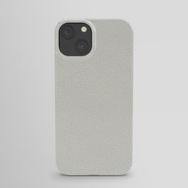 White leather texture iPhone Case