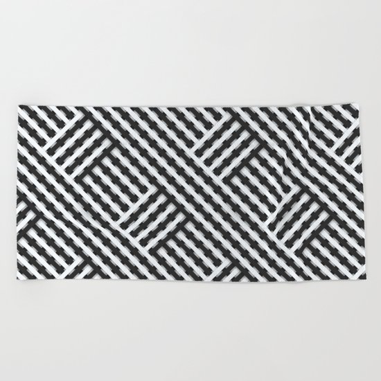 Ups & Downs Beach Towel
