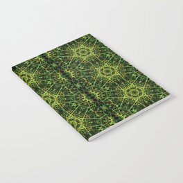 Liquid Light Series 55 ~ Colorful Abstract Fractal Pattern Notebook