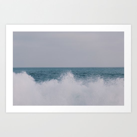 Shorebreak Art Print
