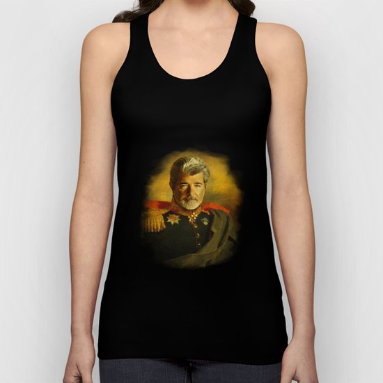 George Lucas - replaceface Unisex Tank Top