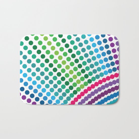 Do dot not only to the end Bath Mat
