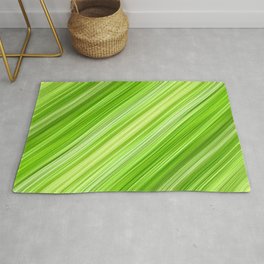 Lime Green Pattern Area & Throw Rug