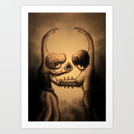 Dance of Death Art Print