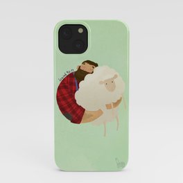 they like to bleat but He is strong iPhone Case