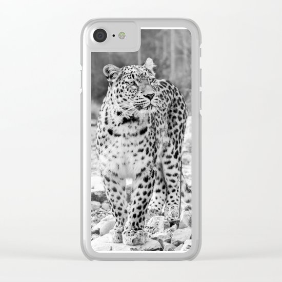 Persian Leopard 2 Clear iPhone Case