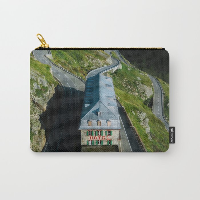 Belvedere Switzerland Mountain Pass Road – Outdoor Photography Carry-All Pouch