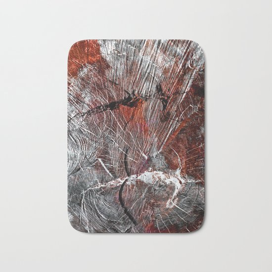 RED ARCHETYPAL STRUCTURES Bath Mat