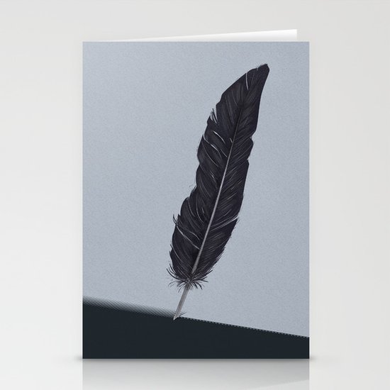 Feathered Edge. Stationery Cards