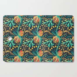 Cactus & Flowers Cutting Board