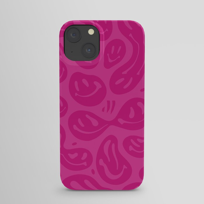 Pink Core Melted Happiness iPhone Case