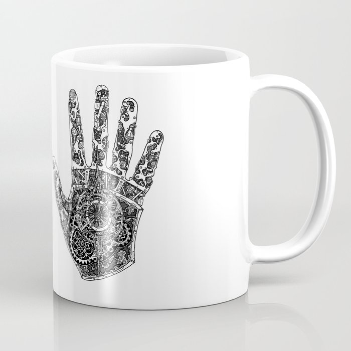 Hands of Contrast Coffee Mug