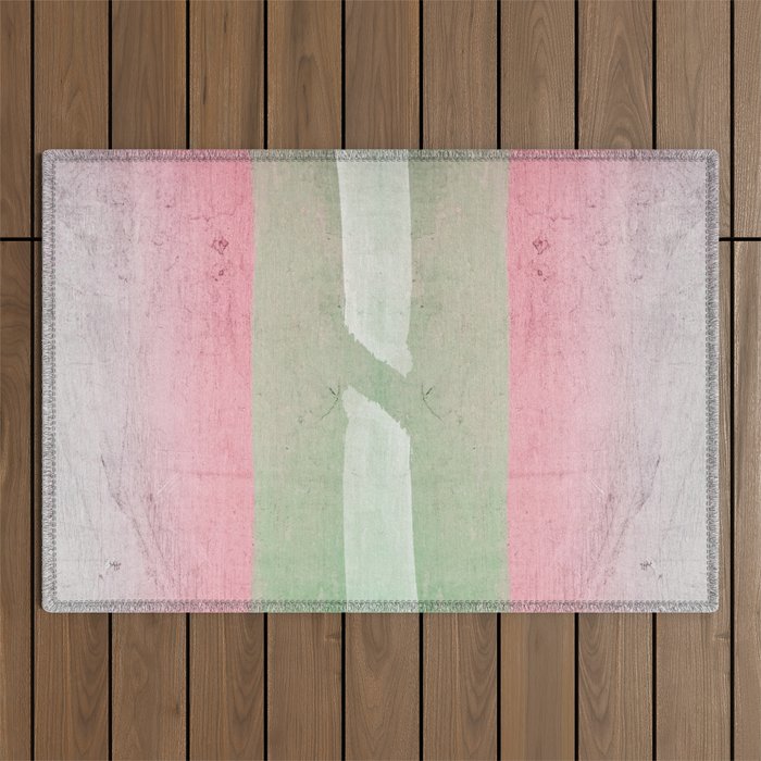 Close To You - Minimal Japan Abstract V3 Outdoor Rug