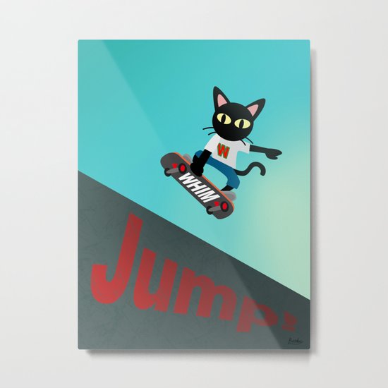 Jump! Metal Print